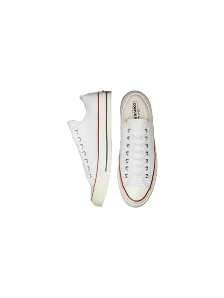 Pantofi Converse retro din canvas alb