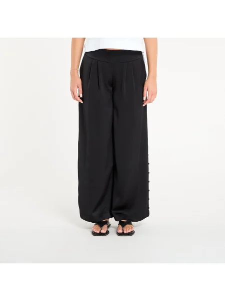 Kalhoty AllSaints Leanne Trousers Black 25 černé