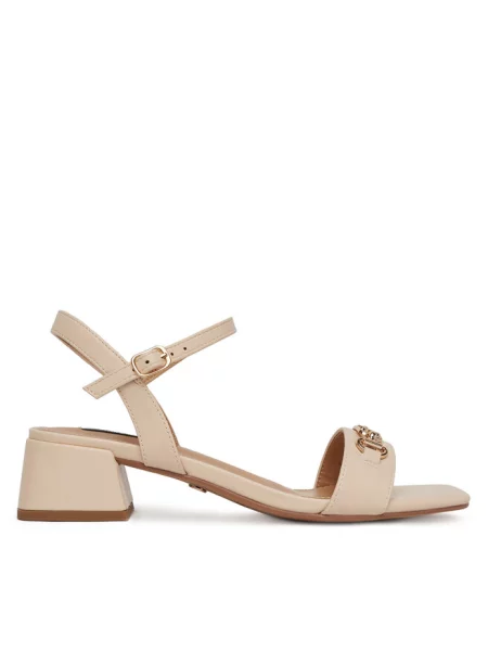 Sandały Nine West beżowe