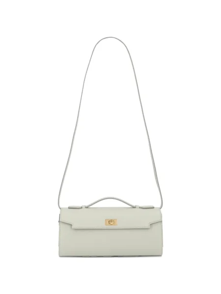 Geantă plic Anya Hindmarch din piele albastru