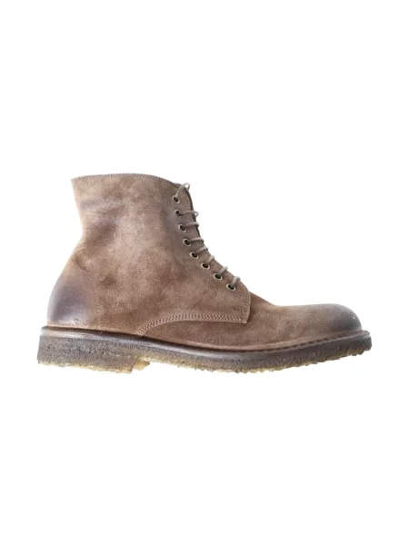 Botki Astorflex zamszowe brązowe
