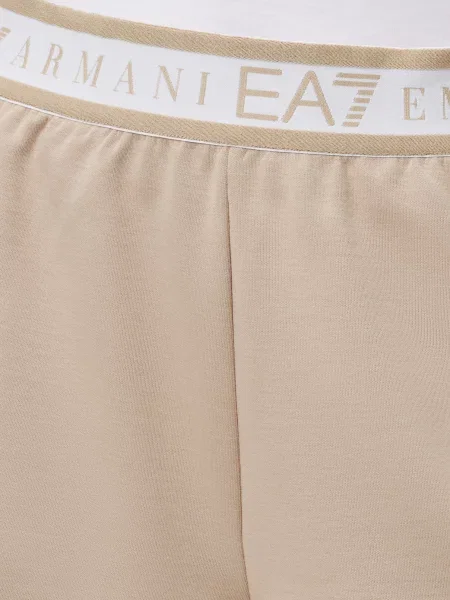 Шорты Ea7 Emporio Armani бежевые