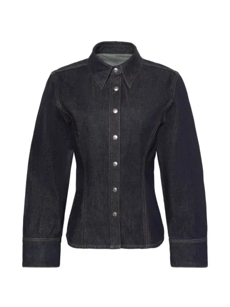 Cămașă Calvin Klein lungă albastru