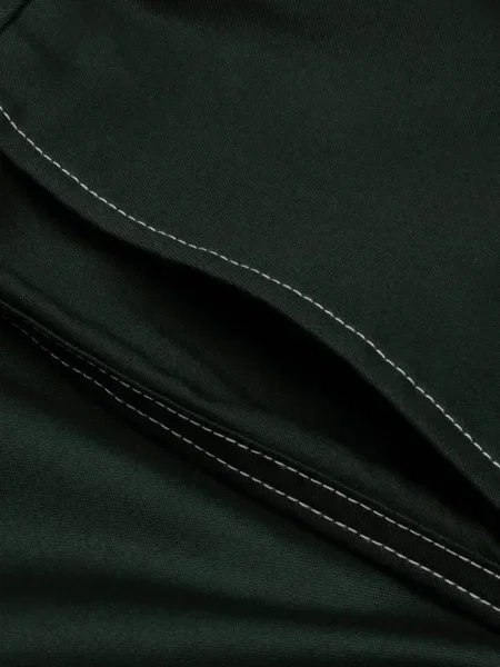 Плисирани панталон Awake Ny бродирани зелено