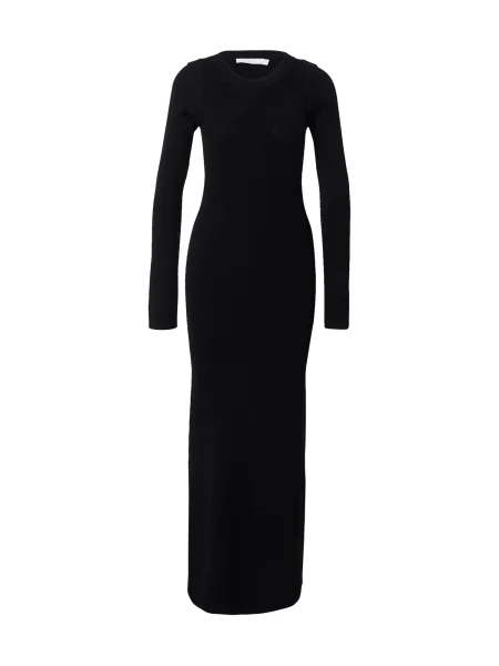 IRO Pletena obleka STEFANIA' črna