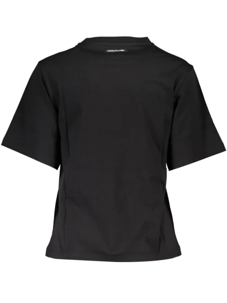 Tricou Cavalli Class scurt negru