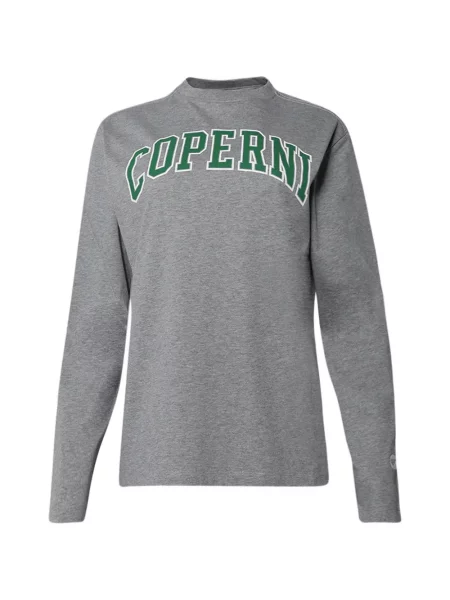 Lung tricou Coperni cu imagine gri