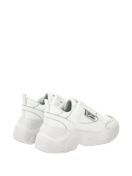 Sneakerși Versace Jeans Couture chunky alb