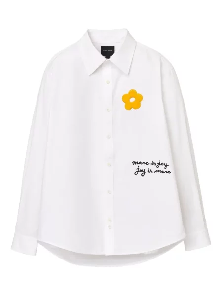 Cămașă Marc Jacobs cu model floral alb