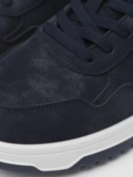 Кеди низькі YUKI комбінований верх синій