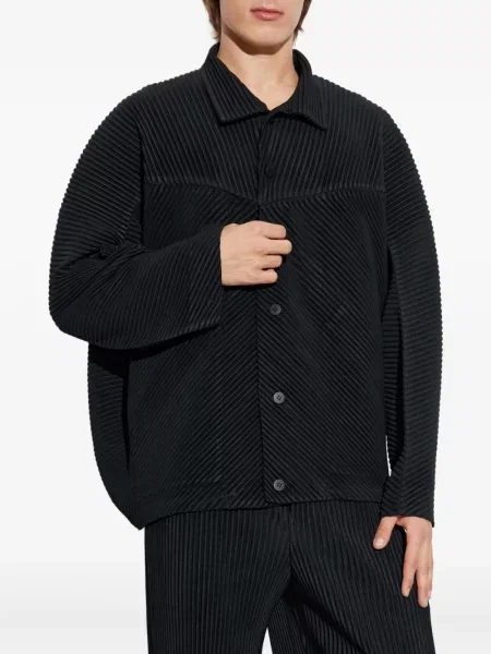 Риза Homme Plissé Issey Miyake черно