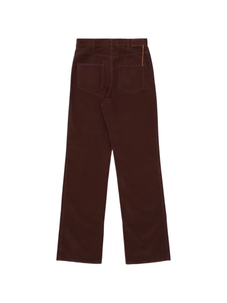 Pantaloni Fortela de catifea cord roșu