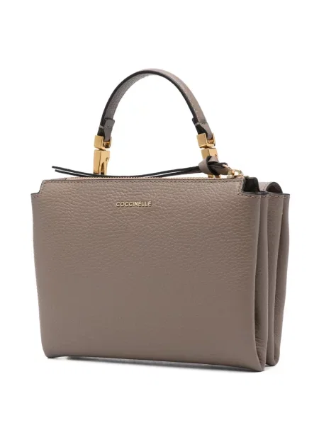 Geantă shopper Coccinelle gri