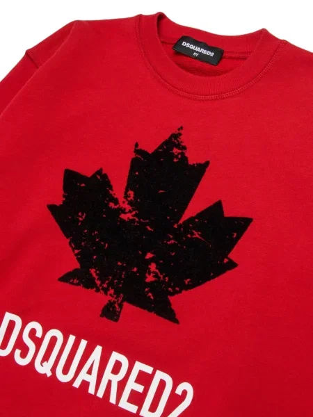 Bluza dziecięca Dsquared2 czerwona