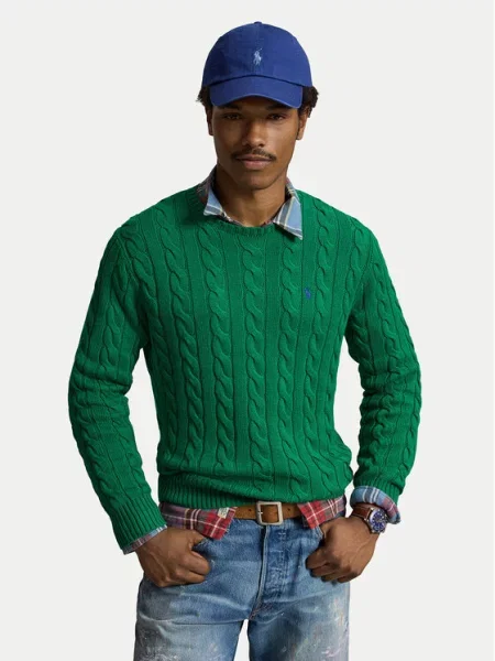 Polo Ralph Lauren Sweter ciemny zielony