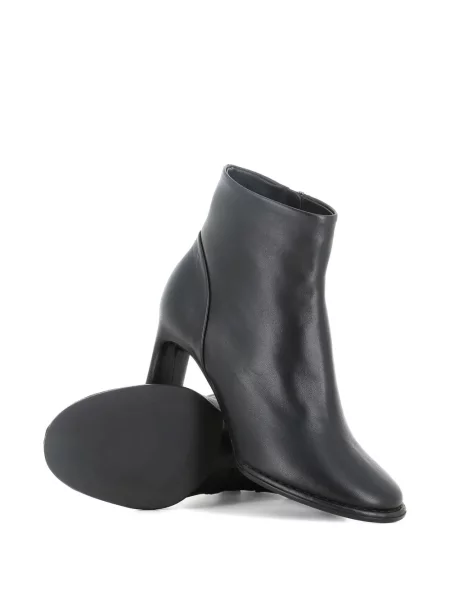 Botine Del Carlo din piele negru