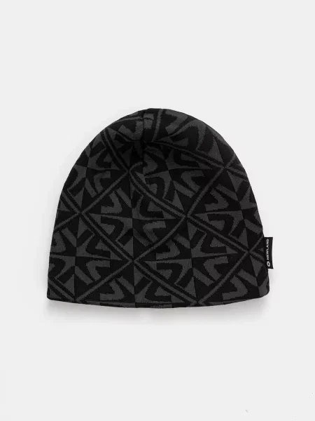 Kapa Newland DOUBLE BEAINIE črna