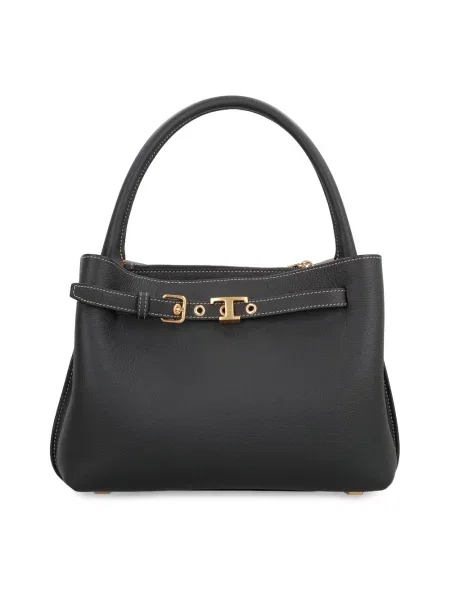 Torebka Tod's skórzana czarna