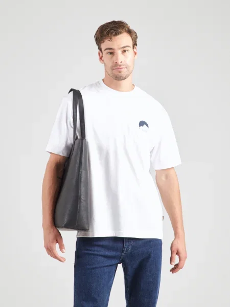 BOSS Tricou Te_Move alb