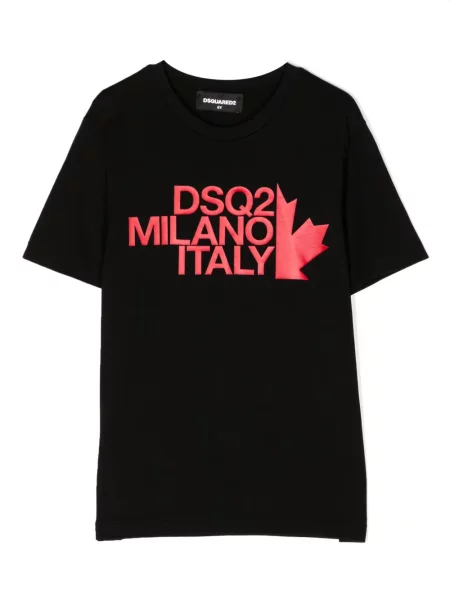 Koszulka dziecięca Dsquared2 czarna