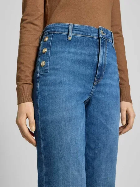 Dżinsy w stylu used model NEW FAYE PANT' Guess niebieskie