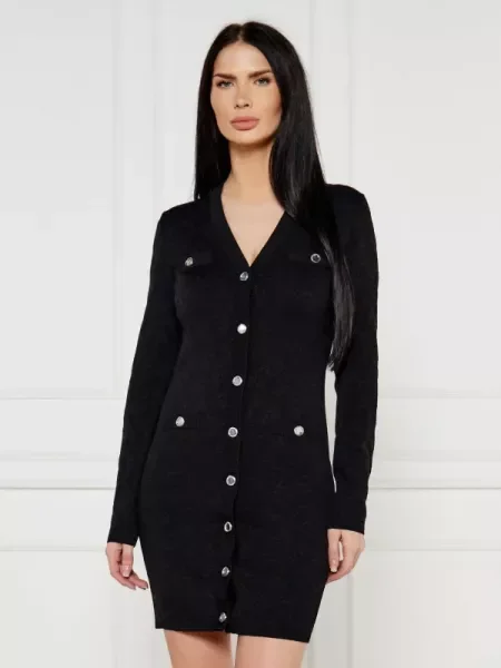 Pinko Rochie SOLFITAGGIO negru