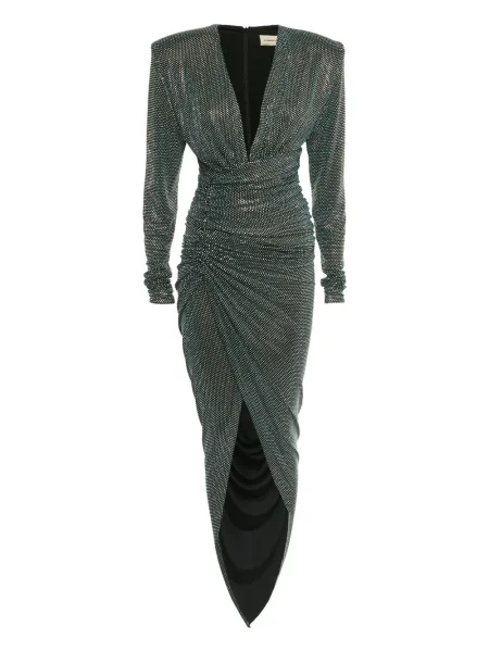 Rochie maxi Alexandre Vauthier verde