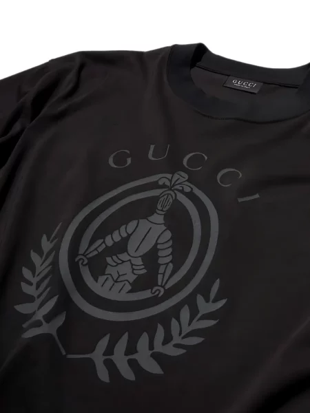 Tricou Gucci cu imagine negru