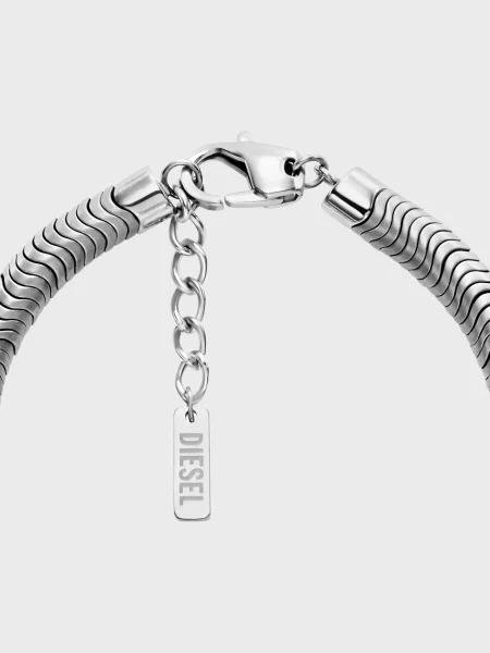 Браслет Diesel серебряный
