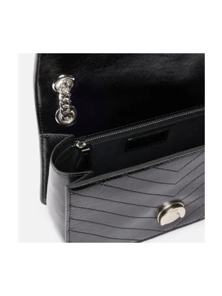 PINKO Geantă Love One Light Classic AI PLTT negru