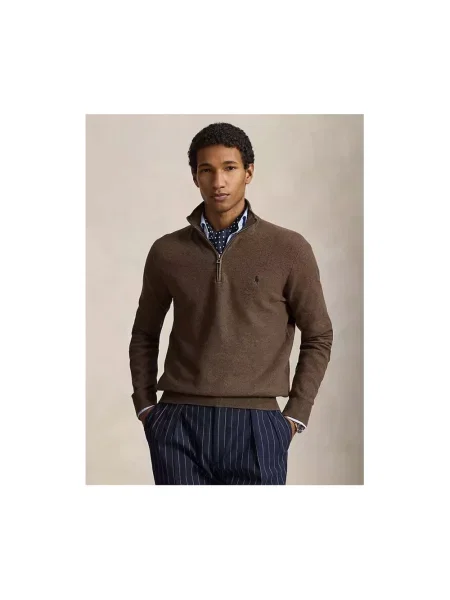 Kardigan Polo Ralph Lauren brązowy