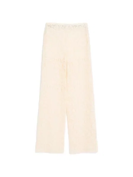 Pantaloni Valentino Garavani din dantelă