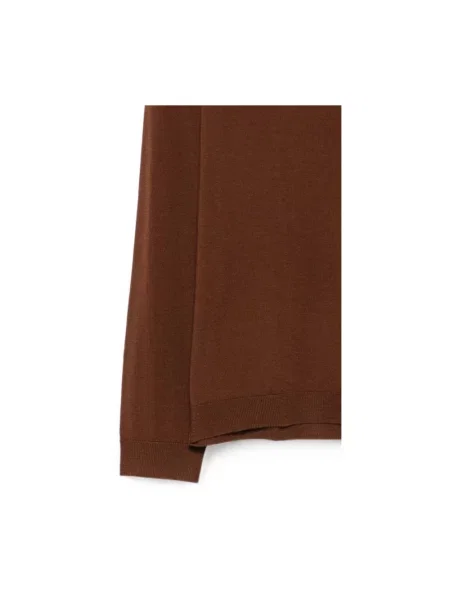 Sweter Semicouture wełniany brązowy