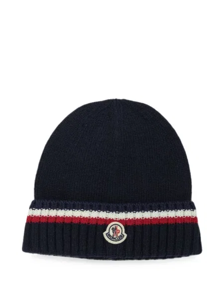 Gyerek sapka Moncler Enfant kék
