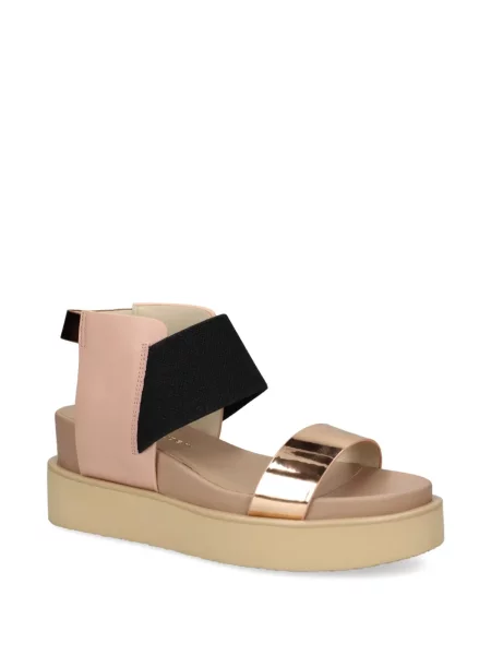 Sandale United Nude din piele roz