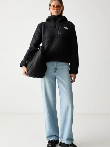 The North Face mikina dámska flísová Yumiori čierna
