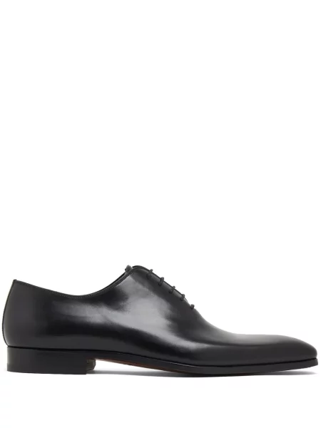 Oxford Magnanni din piele negru