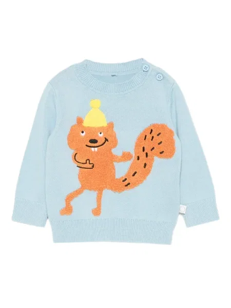 Sweter dziecięcy Stella Mccartney niebieski