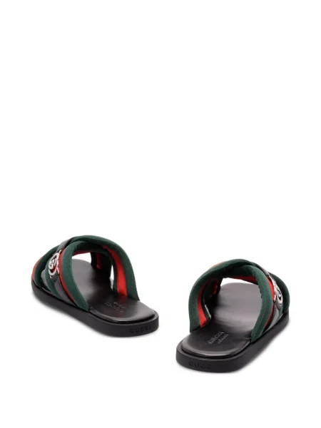 Sandale Gucci cu bretele negru