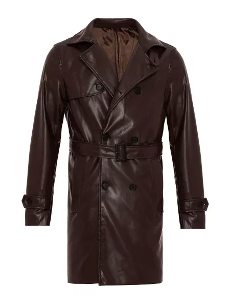 Antioch Palton de primăvară-toamnă maro