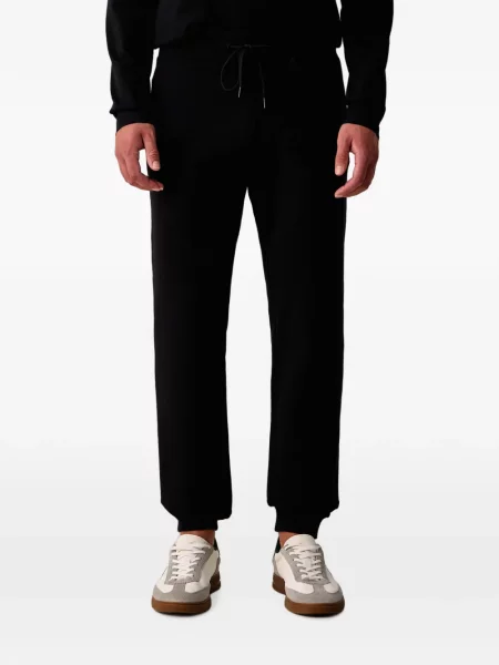 Pantaloni Aeronautica Militare cu broderie alergare cu cordon negru