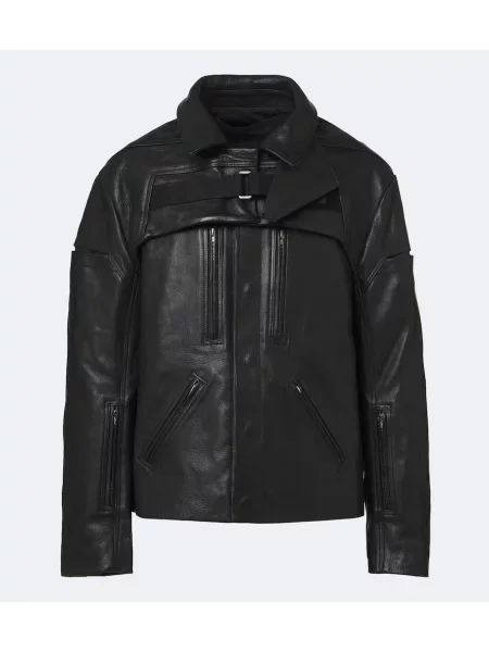 Geanta de piele Rick Owens negru