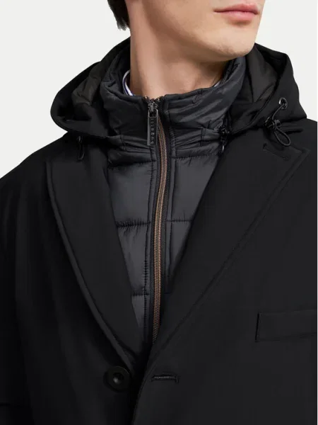 Bugatti Преходно палто черен