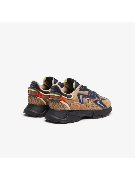 Lacoste Buty Sportowe Neo Textile brązowe