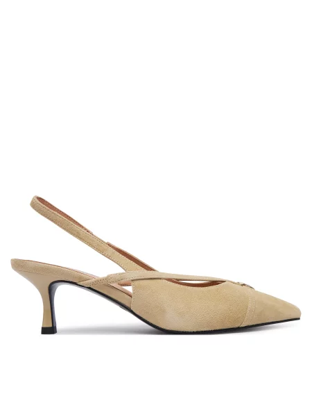 Pantofi pumps LOVE MOSCHINO bej