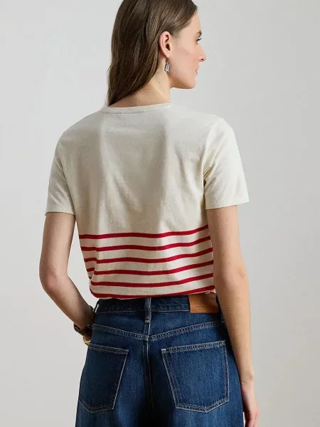 Lauren Ralph Lauren kratka majica bež