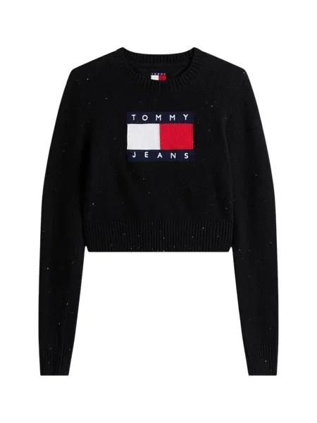 Blugi Tommy Hilfiger Jeans negru