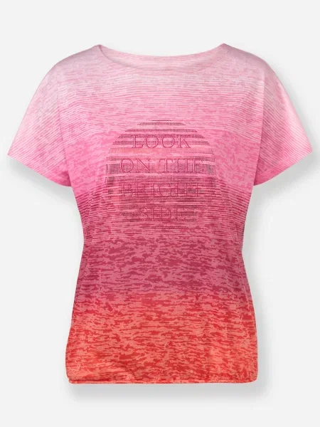 Heine Tricou roz / magenta / intens roșu