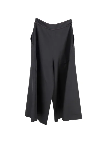 Pantaloni Temperley London cu talie înaltă negru