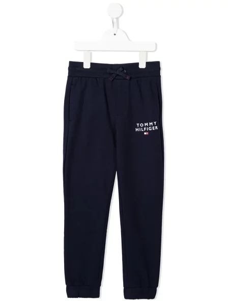 Spodnie dziecięce Tommy Hilfiger niebieskie